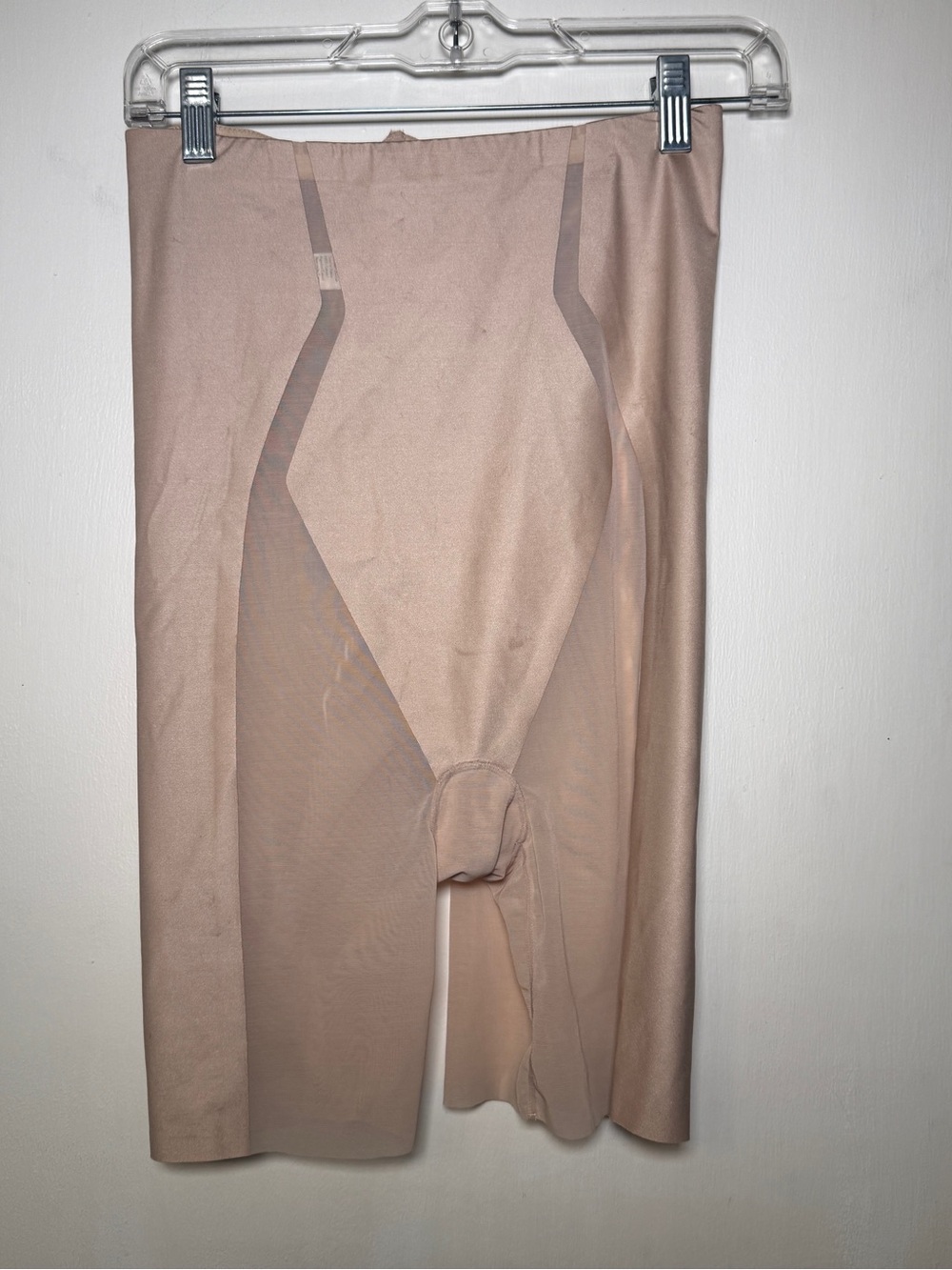 Spanx Nude Shapewear High-Waist Mid-Thigh Shorts Large
